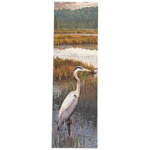 Four Stacked Farm Animals w/ European Travel Stamps 18" x 12" Canvas Wall Art